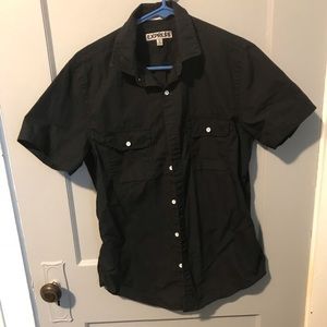 Men’s fitted express dress shirt
